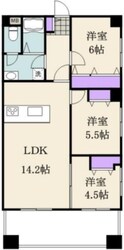 アプロード市川の物件間取画像